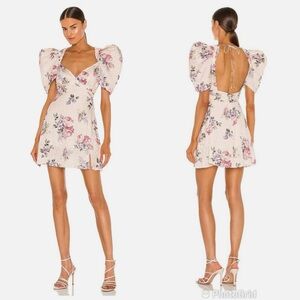 LPA AZRA DRESS ARIEL PRINT